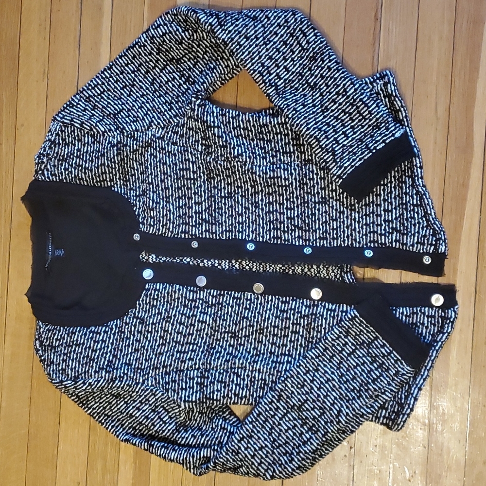 Slim knit blazer